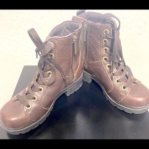 Harley Davidson Brown Leather Boots- Size 6